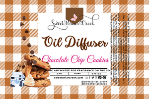 Chocolate Chip Cookies Hanging Car Diffuser & Refills