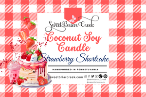 Strawberry Shortcake Coconut Soy Candle