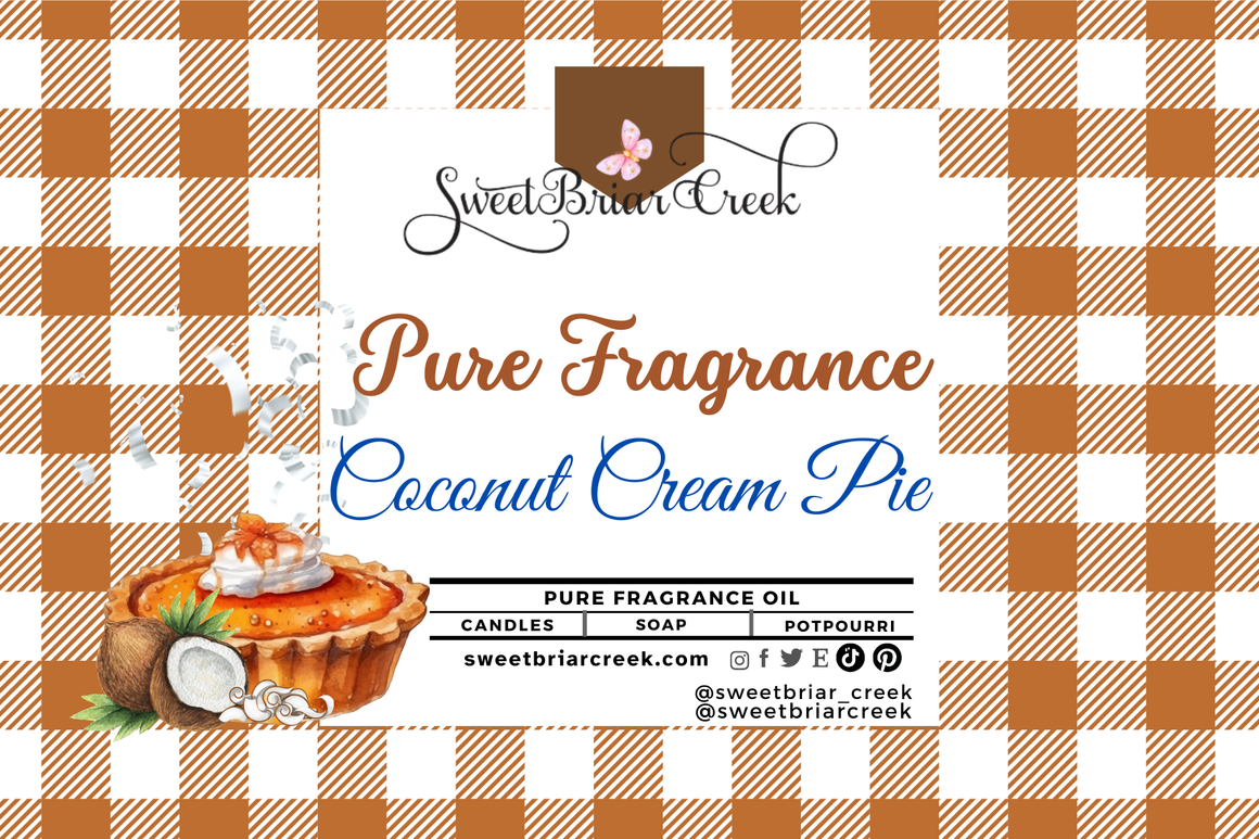 Coconut Cream Pie Pure Fragrance Oil