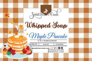 Maple Pancake Whipped Soap & Shaving Cream