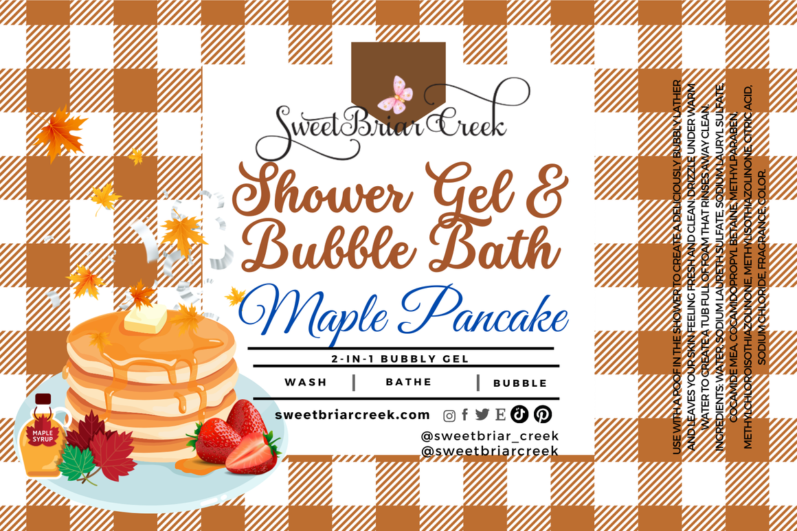 Maple Pancake Body Wash + Bubble Bath