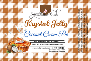 Coconut Cream Pie Krystal Jelly Squeeze for wax warmers