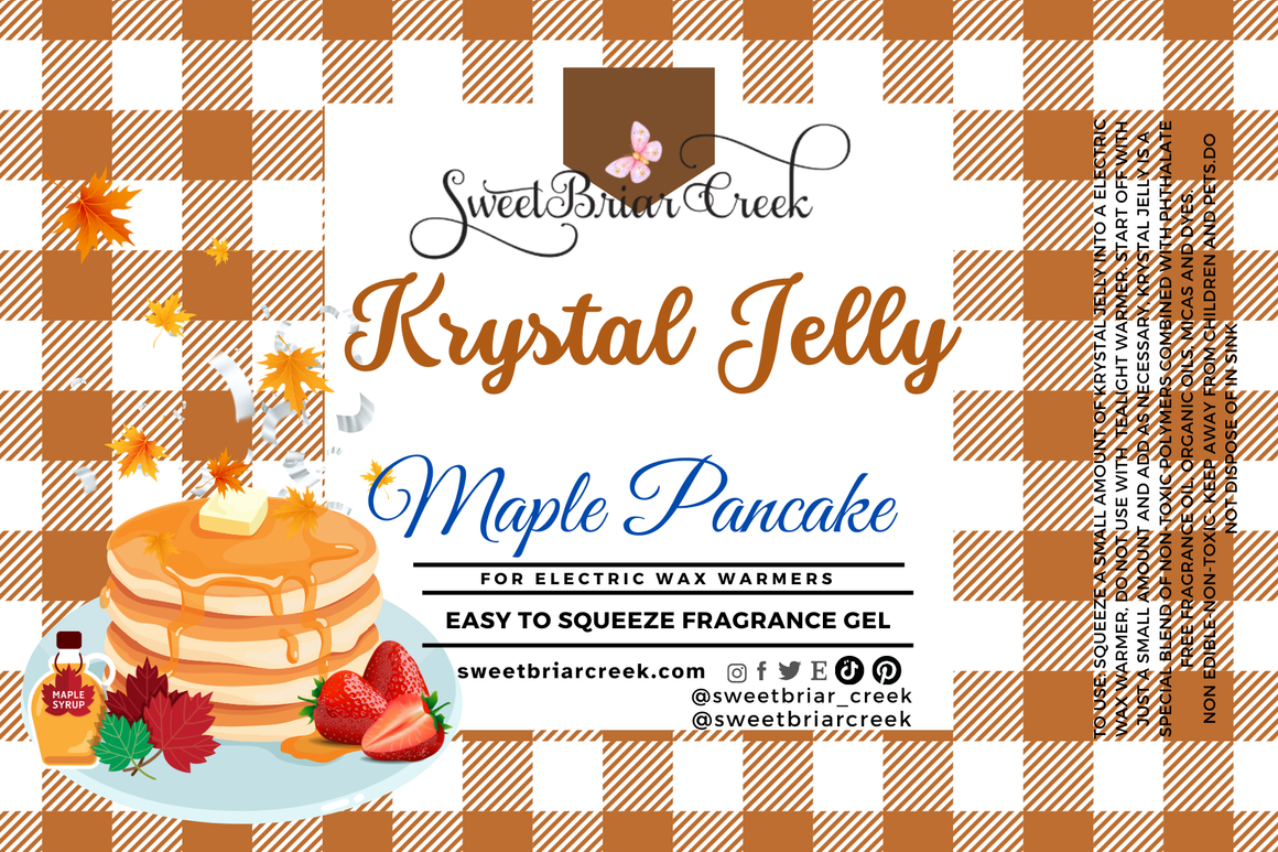 Maple Pancake Krystal Jelly Squeeze for wax warmers