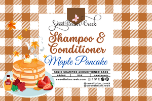 Maple Pancake Shampoo & Conditioner Bars