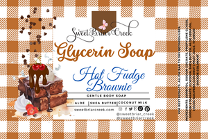 Hot Fudge Brownies Glycerin Soap Bar