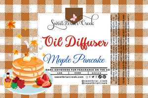 Maple Pancakes Hanging Car Diffuser & Refills