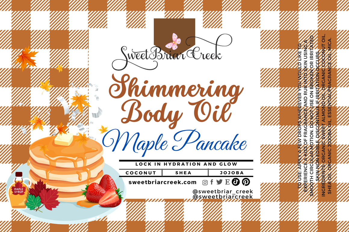 Maple Pancake Shimmering Body Oil