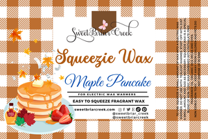 Maple Pancakes Squeezie Wax + Scoopable melts for Waxwarmer