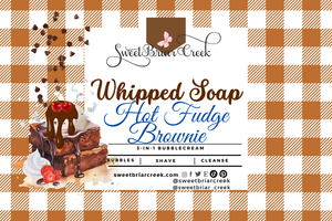 Hot Fudge Brownies Whipped Soap & Shaving Cream