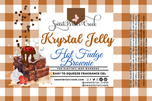 Hot Fudge Brownies Krystal Jelly Squeeze for wax warmers