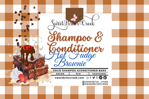 Hot Fudge Brownie Shampoo & Conditioner Bars