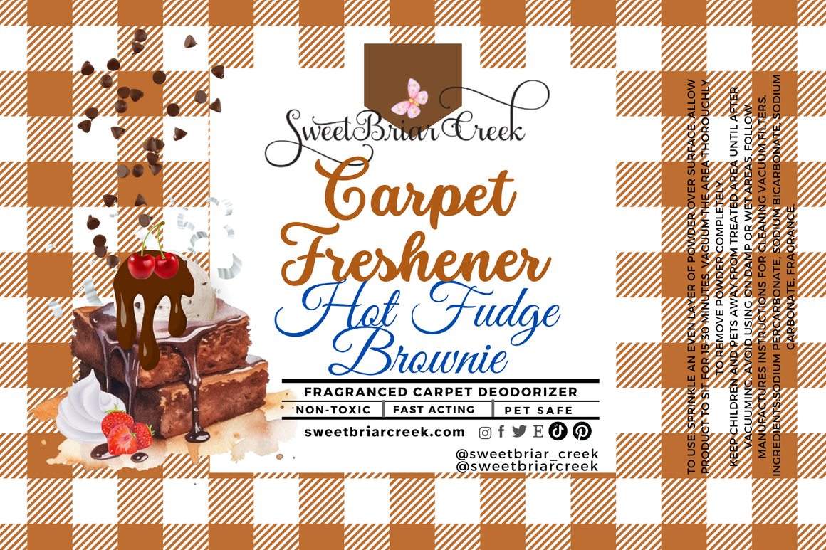 Hot Fudge Brownies Carpet Freshener Powder