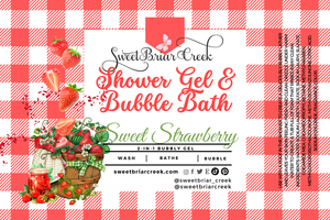 Sweet Strawberry Body Wash + Bubble Bath