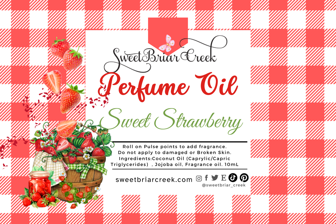 Sweet Strawberry Roll on Perfume