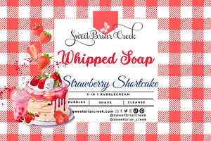Strawberry Shortcake Whipped Soap & Shaving Cream