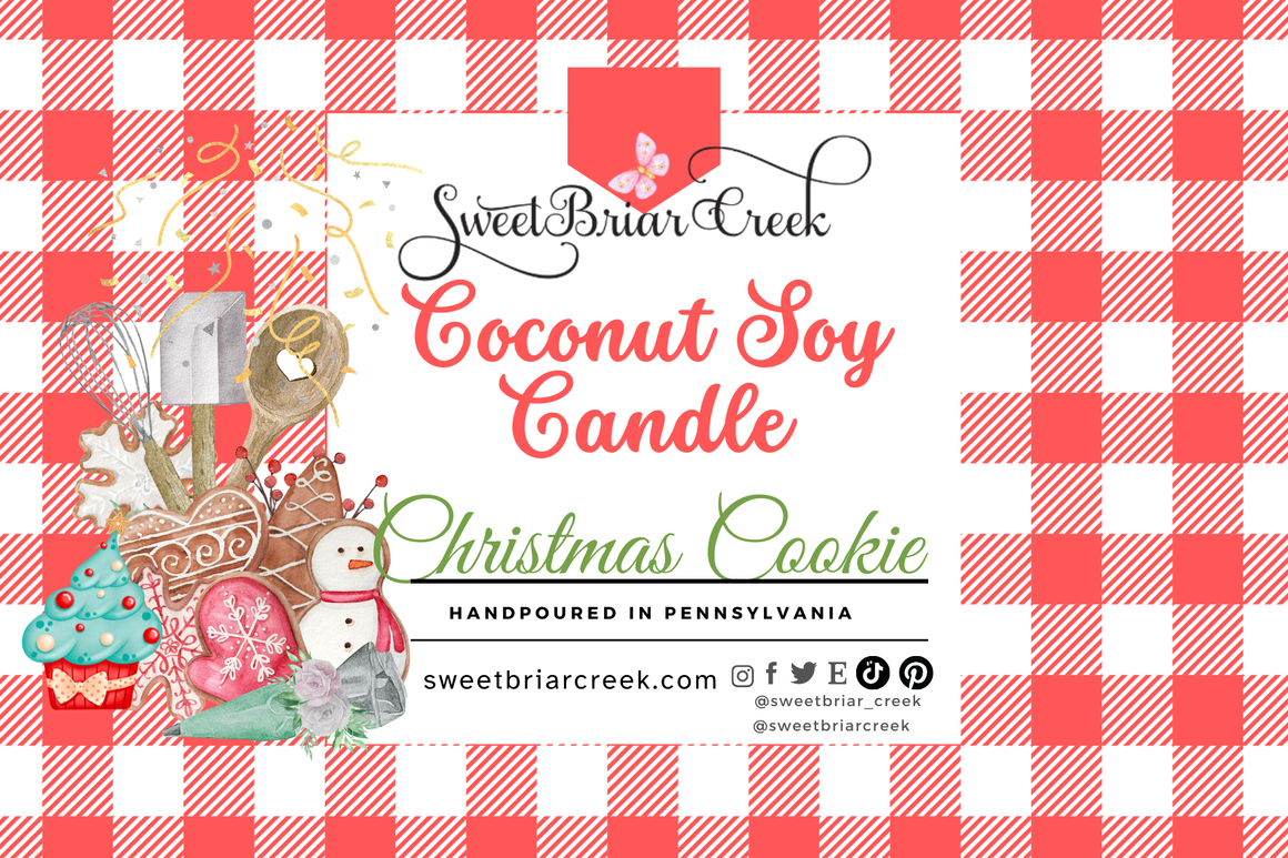 Christmas Cookie Coconut Soy Candle