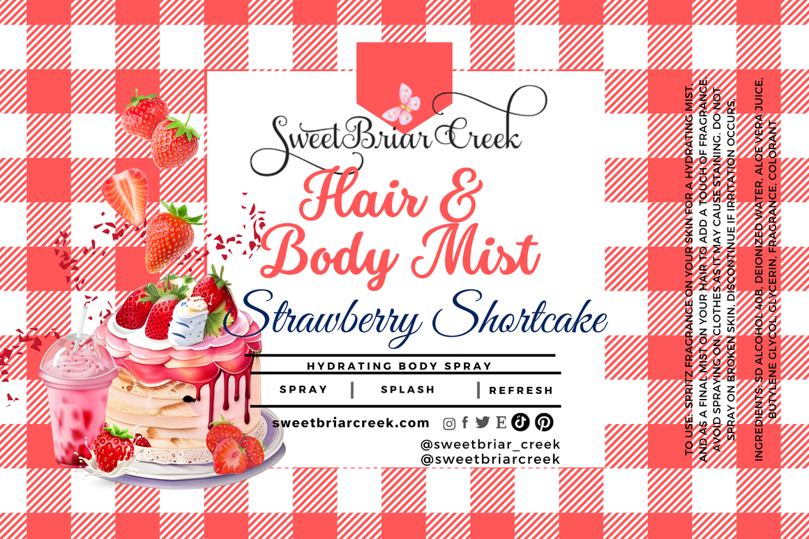 Strawberry Shortcake Hair & Body Mist