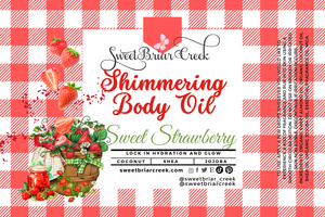 Sweet Strawberry Shimmering Body Oil