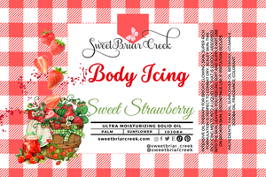 Sweet Strawberry Body Icing