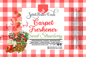 Sweet Strawberry Carpet Freshener Powder