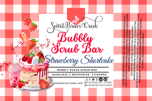 Strawberry Shortcake Bubbly Scrub Body Bars