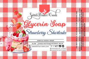 Strawberry Shortcake Glycerin Soap Bar