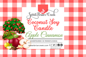 Apple Cinnamon Coconut Soy Candle