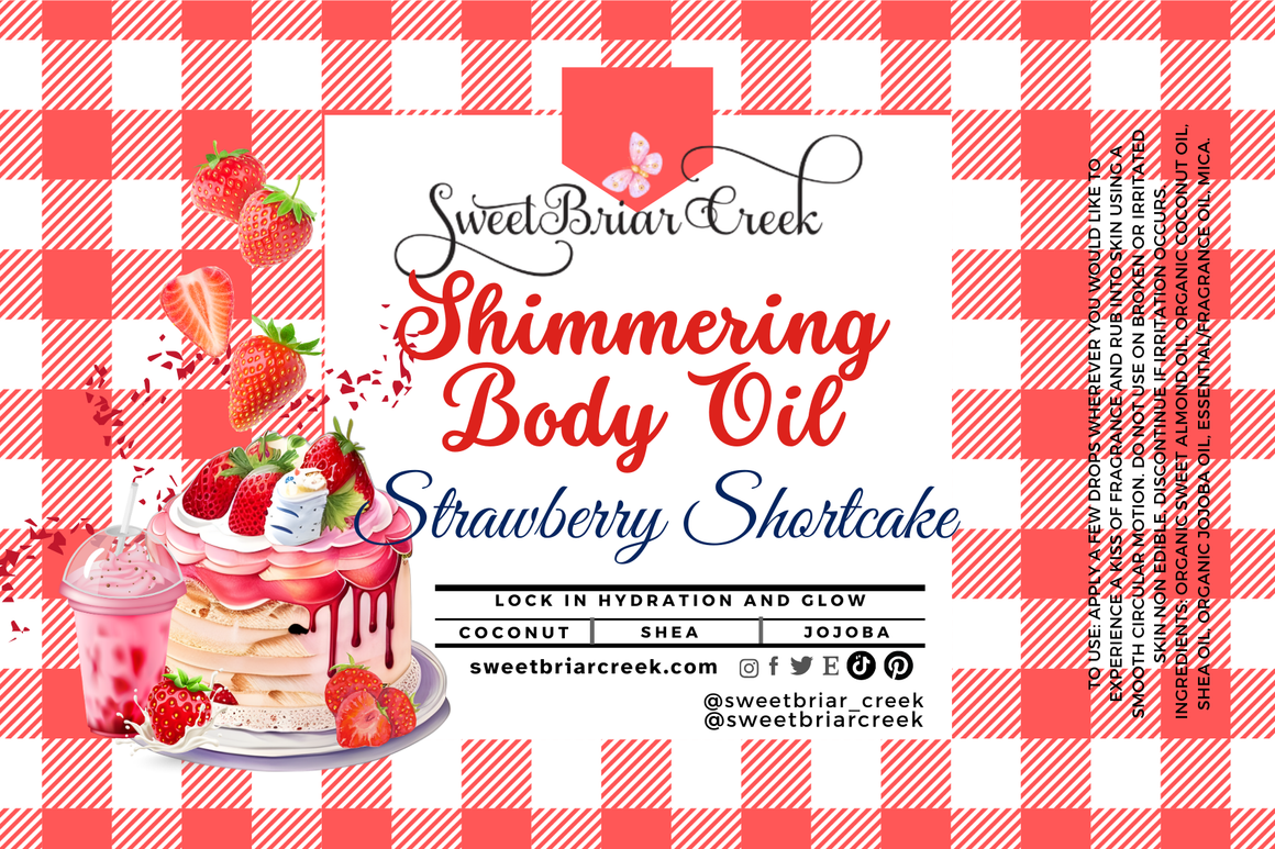 Strawberry Shortcake Shimmering Body Oil