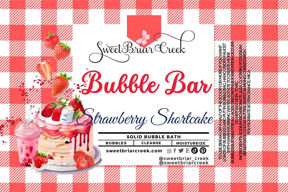 Strawberry Shortcake Bubble Scoop