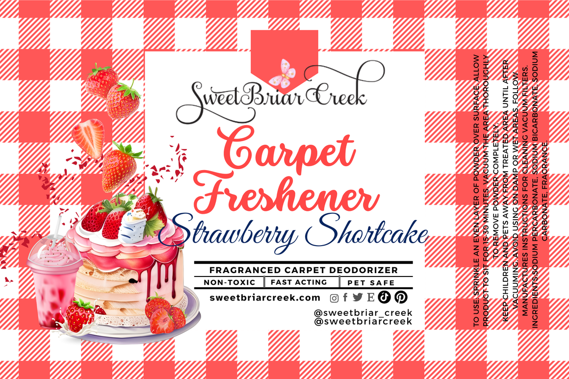 Strawberry Shortcake Carpet Freshener Powder