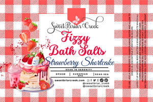 Strawberry Shortcake Fizzy Bath Salt Soak