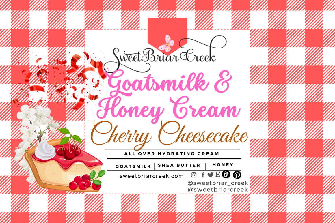 Cherry Cheesecake Goat Milk & Honey Body Creme