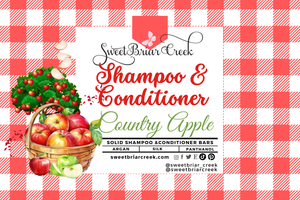 Country Apple Shampoo & Conditioner Bars