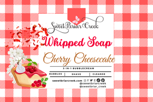 Cherry Cheesecake Whipped Soap & Shaving Cream