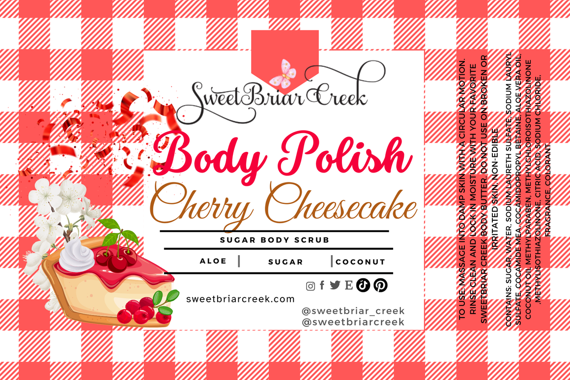 Cherry Cheesecake Body Polish