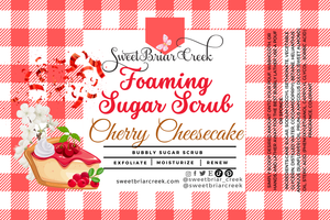 Cherry Cheesecake Whipped Sugar Scrub