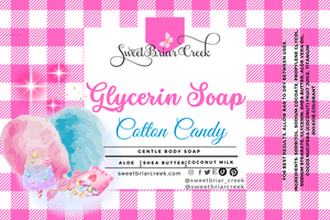 Cotton Candy Glycerin Soap Bar