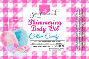 Cotton Candy Shimmering Body Oil
