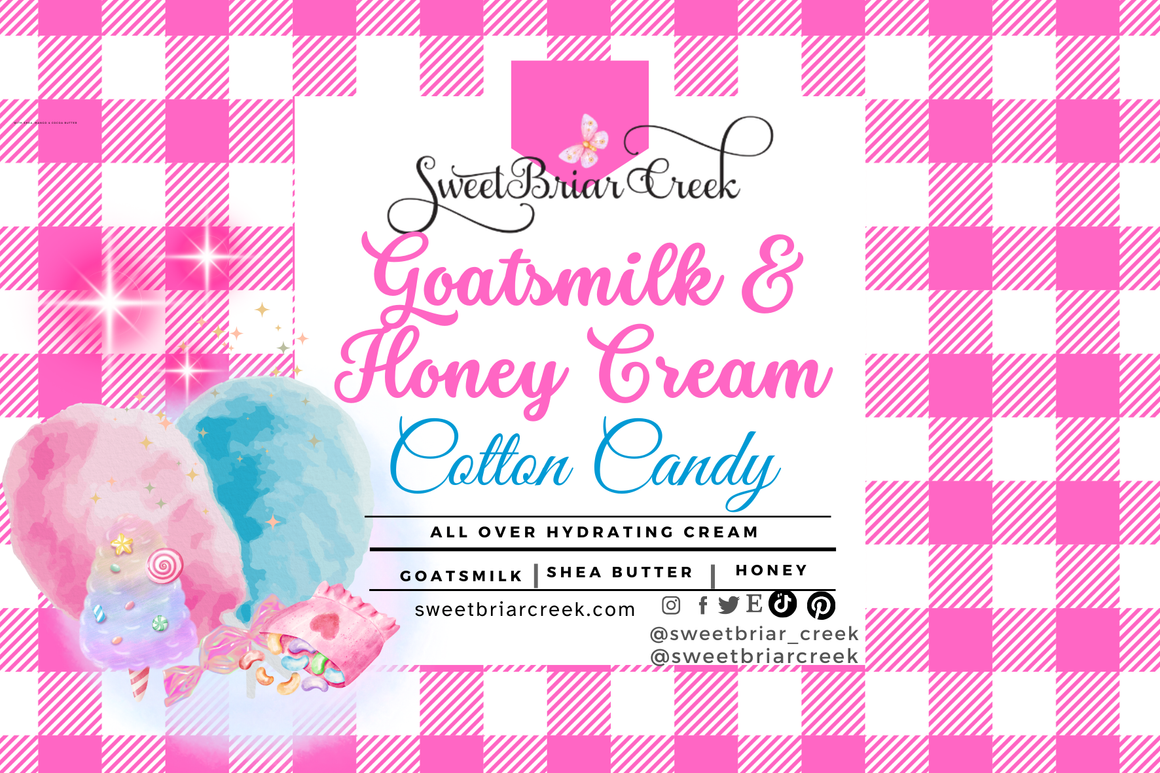 Cotton Candy Goat Milk & Honey Body Creme
