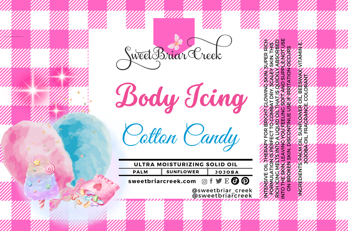 Cotton Candy Body Icing