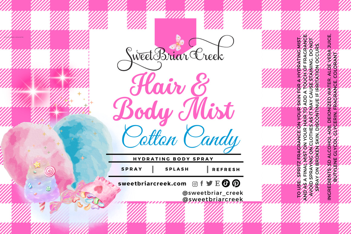 Cotton Candy Hair & Body Mist