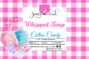 Cotton Candy Whipped Soap & Shaving Cream
