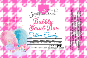 Cotton Candy Bubbly Scrub Body Bars