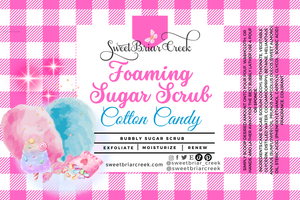 Cotton Candy Whipped Sugar Scrub
