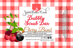 Cherry Bomb Bubbly Scrub Body Bars