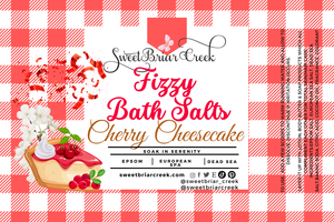 Cherry Cheesecake Fizzy Bath Salt Soak