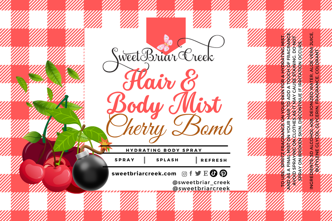 Cherry Bomb Hair & Body Mist
