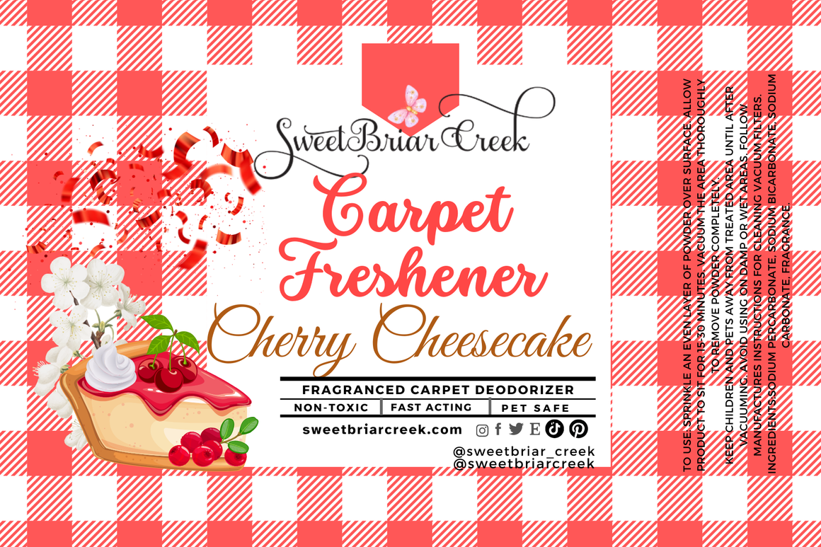 Cherry Cheesescake Carpet Freshener Powder