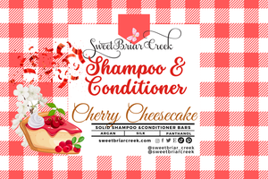 Cherry Cheesecake Shampoo & Conditioner Bars