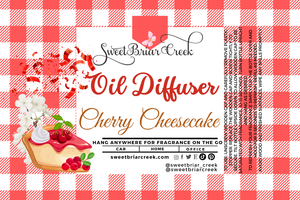 Cherry Cheesecake Hanging Car Diffuser & Refills